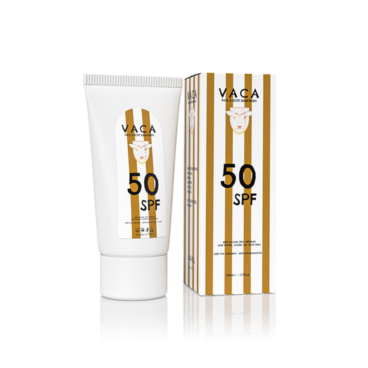VACA Naturals Face and Body Sunscreen SPF 50